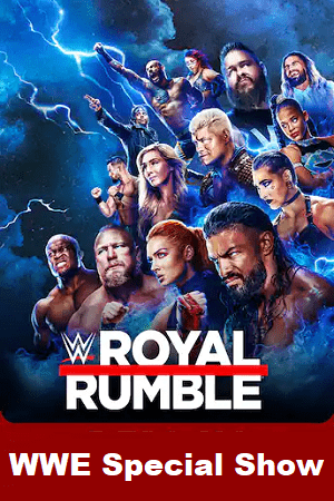 WWE Royal Rumble 29th January 2023 poster